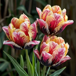 Тюльпан Роял Гарнит купить по цене от 425р. в интернет-магазине «Посадика» с доставкой почтой в в Чаплыгине и по всей России – [изображение №1].